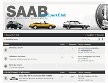 Tablet Screenshot of forum.saabsportclub.com